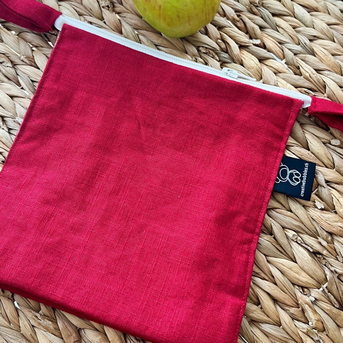 Pochette à goûter "Eliott" avec fermeture éclair
